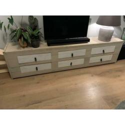 Steigerhouten tv meubel