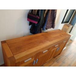 Dressoir, massief eikenhout