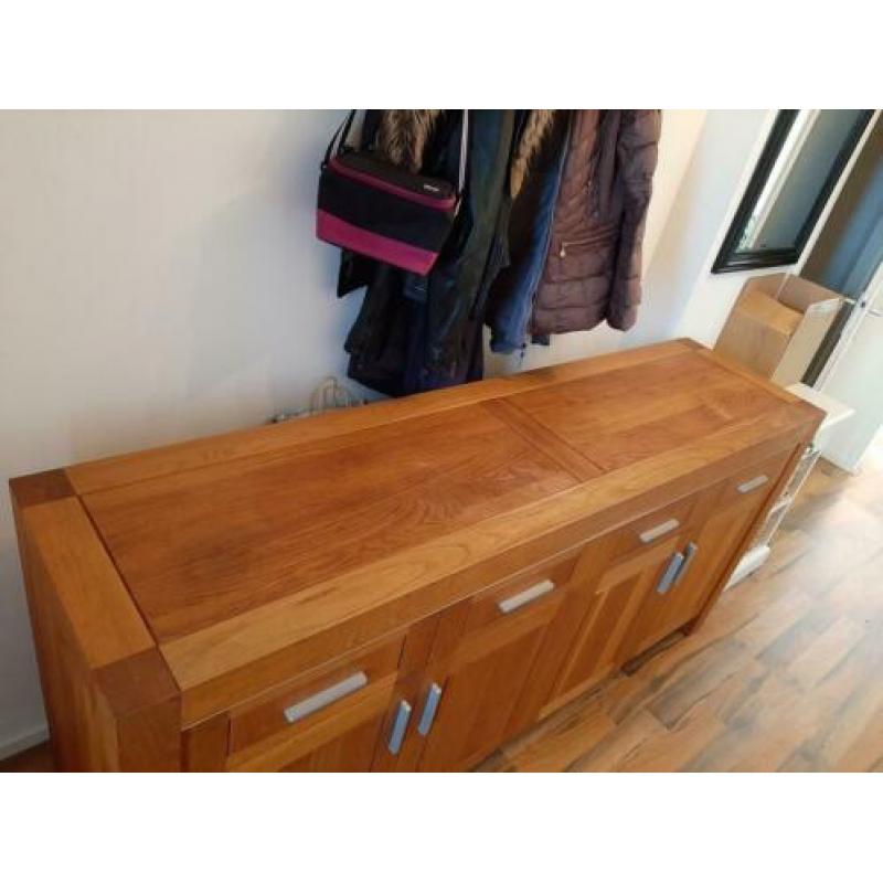 Dressoir, massief eikenhout