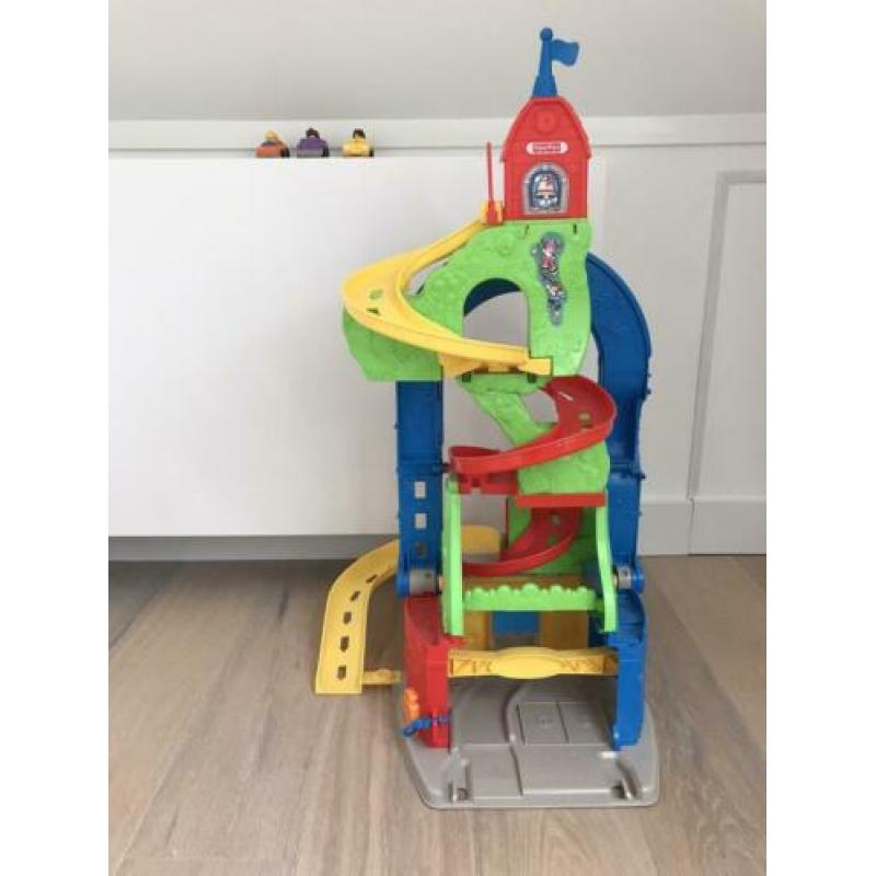 Super leuke racebaan/garage van Fisher-Price