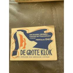 De grote klok - liederen, canons en volksspelen - 1948