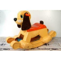 Vintage hobbel hond - Fisher Price