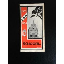 Reisgids Schoorl - VVV - 1934 - Zeldzaam