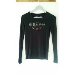 Guess shirt, longsleeve maat 12 = 152/158