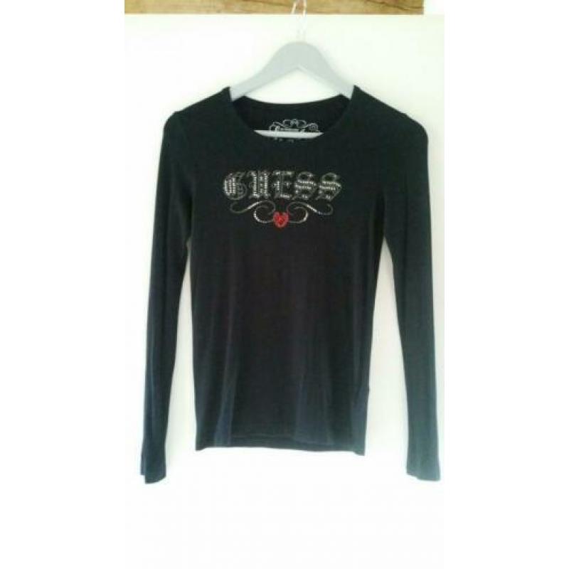 Guess shirt, longsleeve maat 12 = 152/158