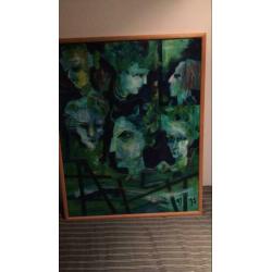 Abstract - acryl op doek