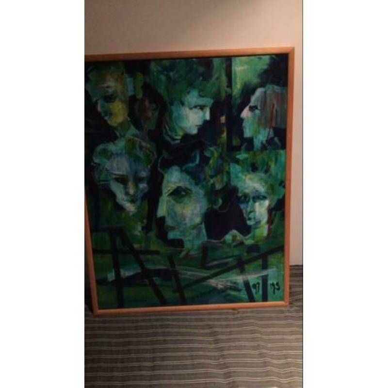 Abstract - acryl op doek