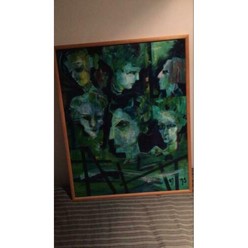 Abstract - acryl op doek