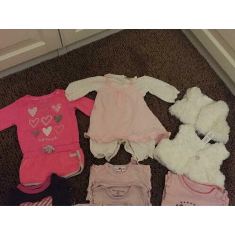 Groot pakket baby / meisjes kleding 50/56