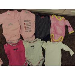 Groot pakket baby / meisjes kleding 50/56