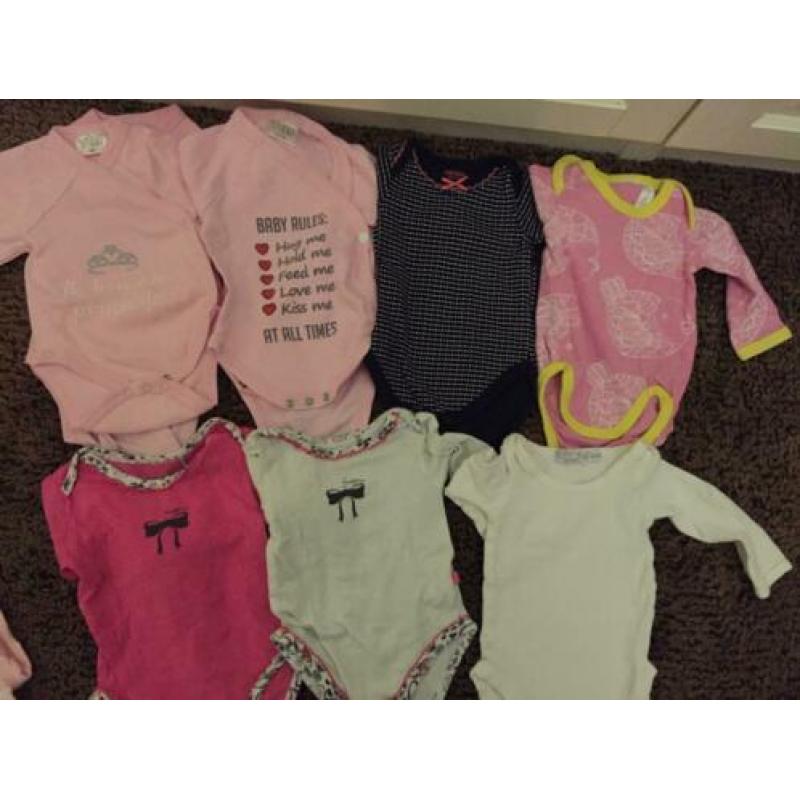 Groot pakket baby / meisjes kleding 50/56