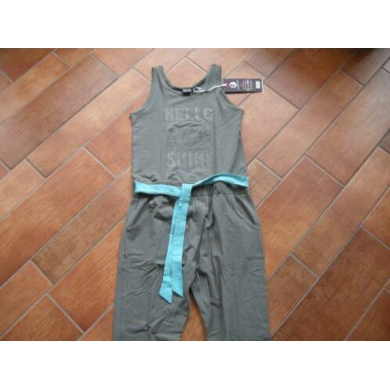 Nieuw! Jumpsuit Tom-du Tomdu groen maat 164/170