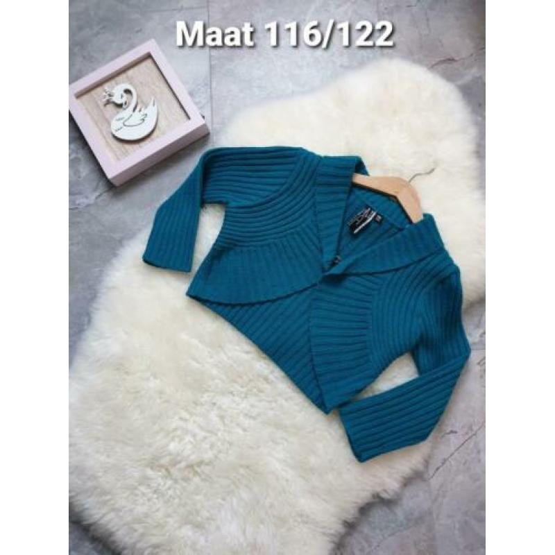 Maat 116/122 Meisjes Bolero/Vest D-ZINE