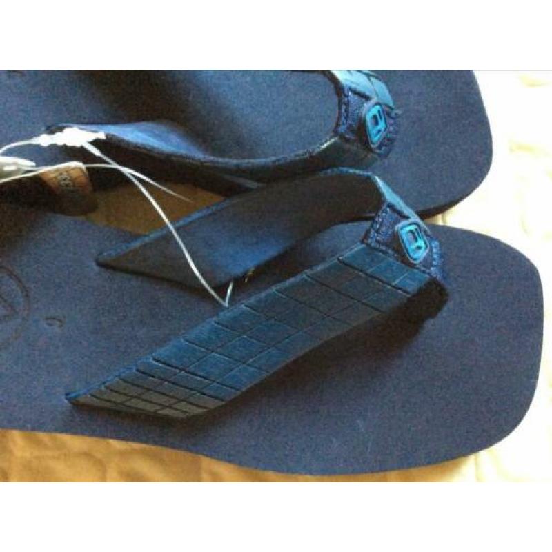 Reef Navy slippers maat 6=36(nieuw)