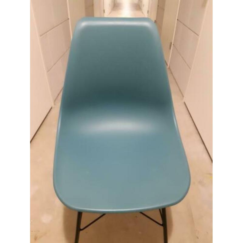 Stoelen (2x) blauw