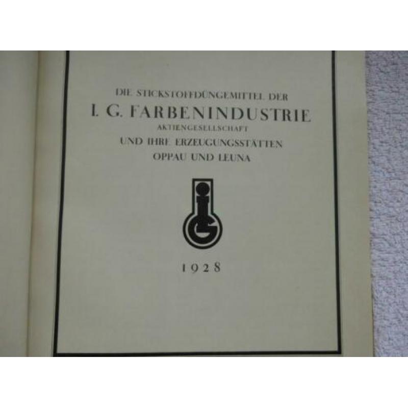 1928 - Die stickstoffdüngemittel der I.G. Farben-industrie