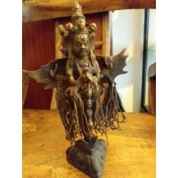 Oude bronzen phurba 34cm (Tibet) uit collect