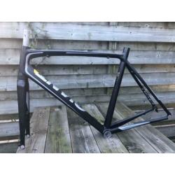 Giant frame race fiets met schade