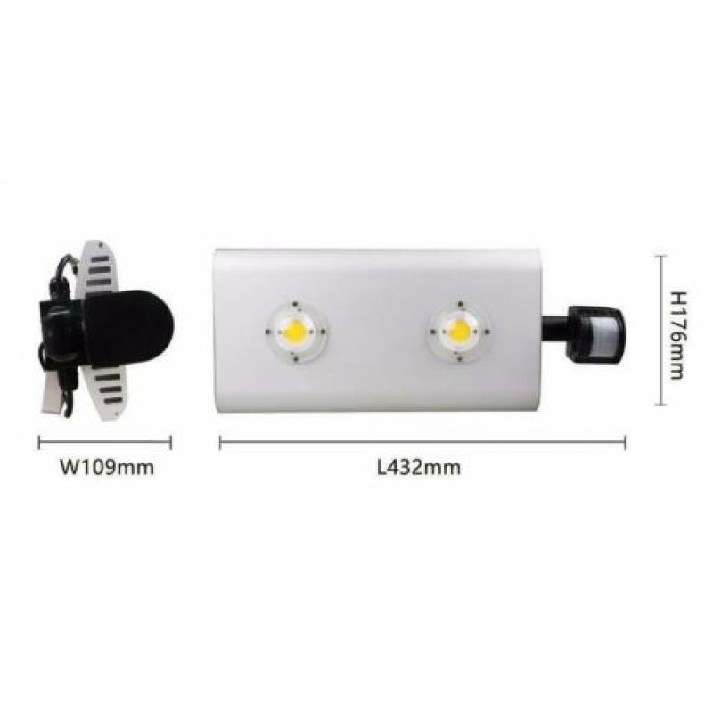 led straler 10w 20w 30w 50w 80w 100w 150w led bouwlamp senso