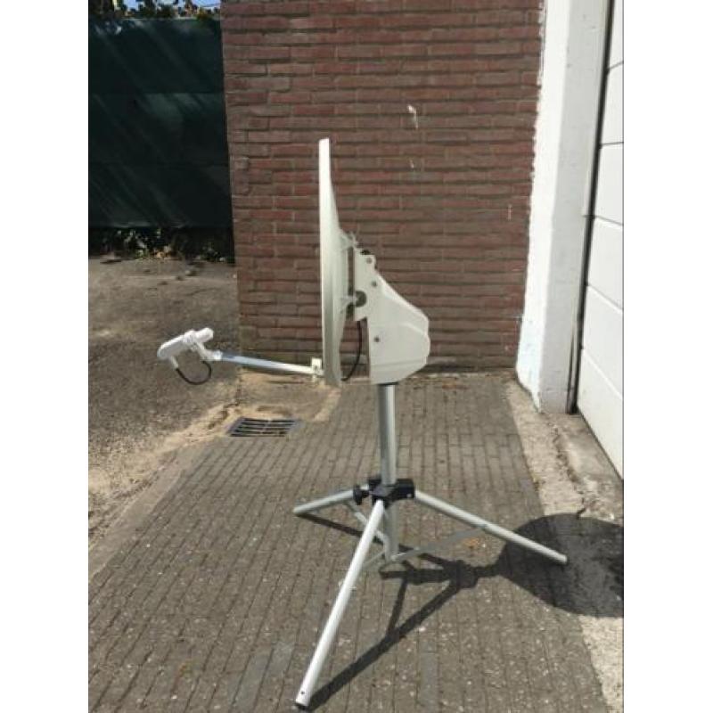 Automatische satelliet ontvanger (voor bv op camping)