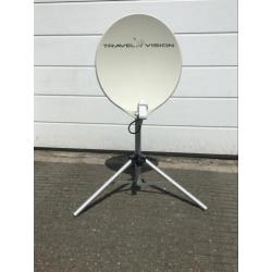 Automatische satelliet ontvanger (voor bv op camping)