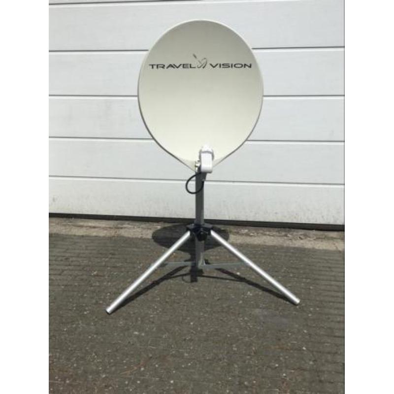 Automatische satelliet ontvanger (voor bv op camping)